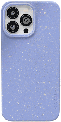 First Light | Periwinkle Pastel Shimmer Case iPhone Case get.casely Classic + MagSafe® iPhone 14 Pro Max