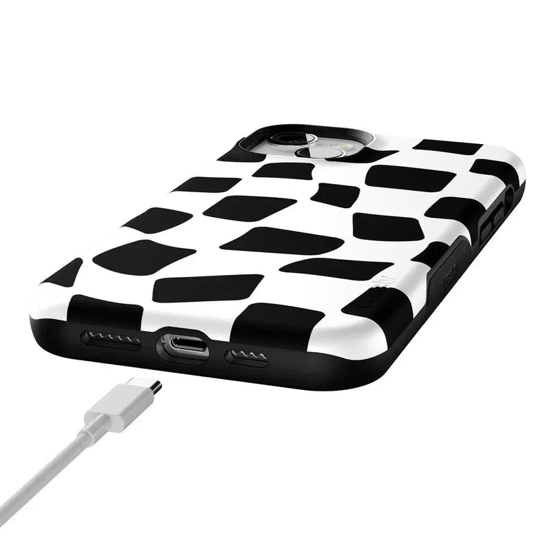 Funky Checkerboard | High Contrast Design Case Phone Case Casetry 