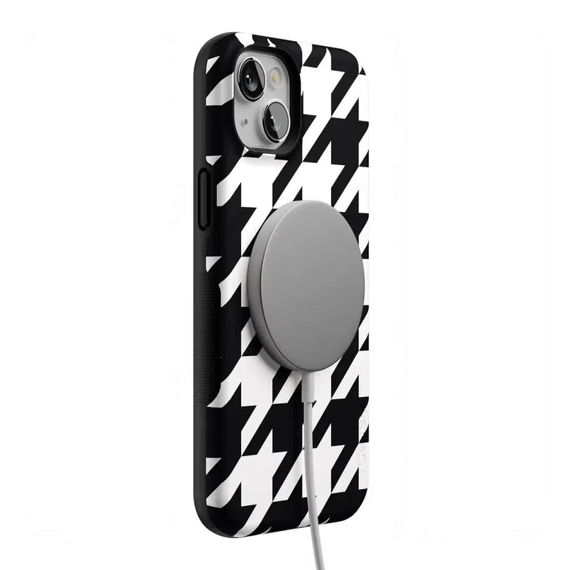 Houndstooth | High Contrast Design Case Phone Case Casetry 