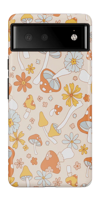 Mushroom Magic | Retro Floral Google Pixel Case Google Pixel Case Casetry Essential Google Pixel 6