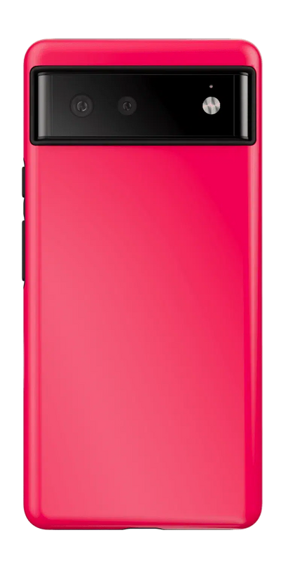 Think Pink | Solid Neon Pink Google Pixel Case Google Pixel Case Casetry Essential Google Pixel 6