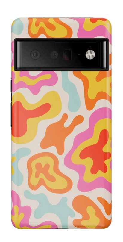 Tropical Color Splash | Abstract Retro Google Pixel Case Google Pixel Case Casetry Essential Google Pixel 6 Pro