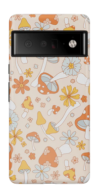 Mushroom Magic | Retro Floral Google Pixel Case Google Pixel Case Casetry Essential Google Pixel 6 Pro