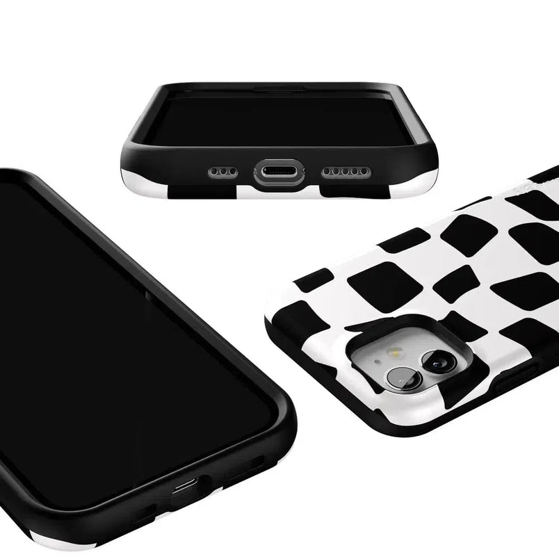 Funky Checkerboard | High Contrast Design Case Phone Case Casetry 