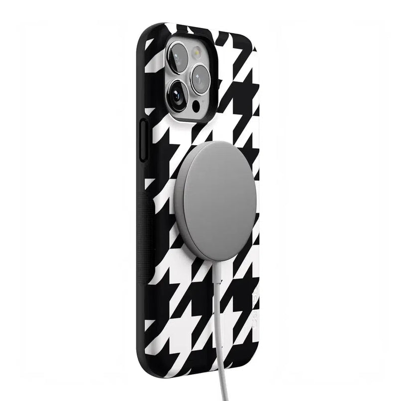 Houndstooth | High Contrast Design Case Phone Case Casetry 