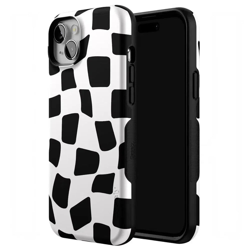 Funky Checkerboard | High Contrast Design Case Phone Case Casetry 