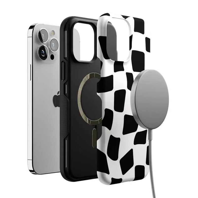 Funky Checkerboard | High Contrast Design Case Phone Case Casetry 