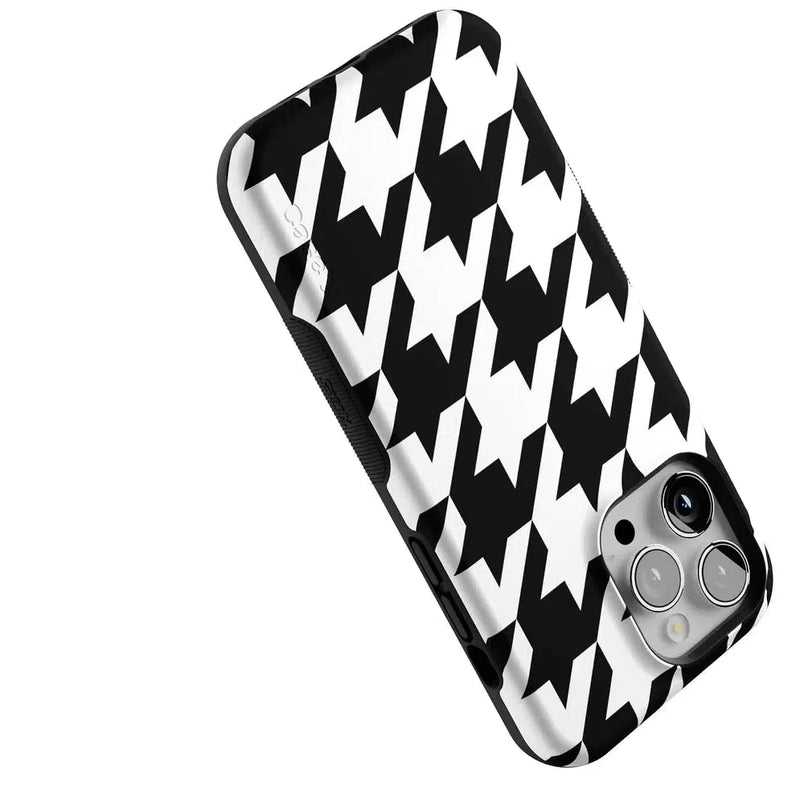 Houndstooth | High Contrast Design Case