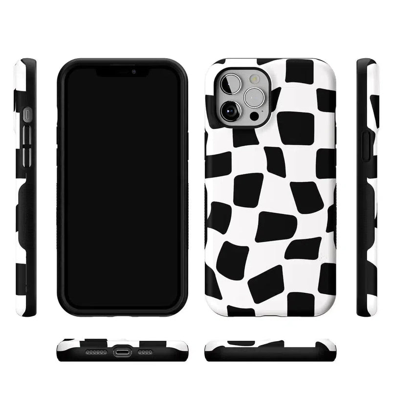 Funky Checkerboard | High Contrast Design Case Phone Case Casetry 