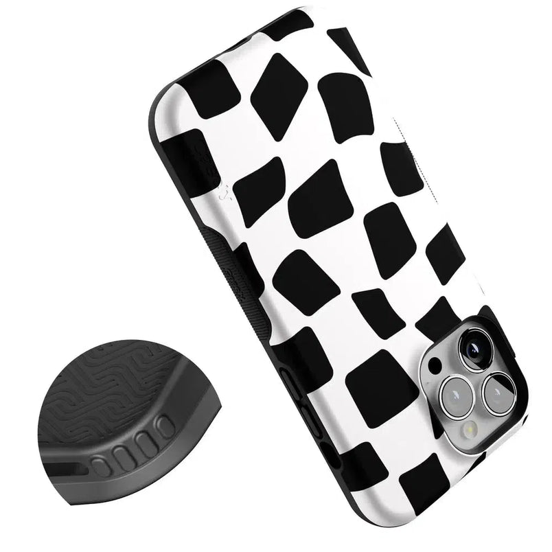 Funky Checkerboard | High Contrast Design Case Phone Case Casetry 