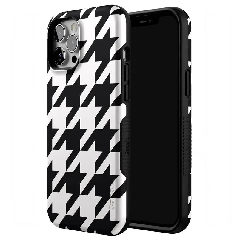 Houndstooth | High Contrast Design Case Phone Case Casetry 