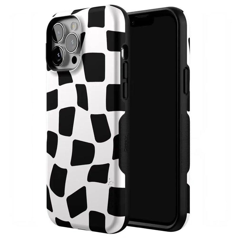 Funky Checkerboard | High Contrast Design Case Phone Case Casetry 