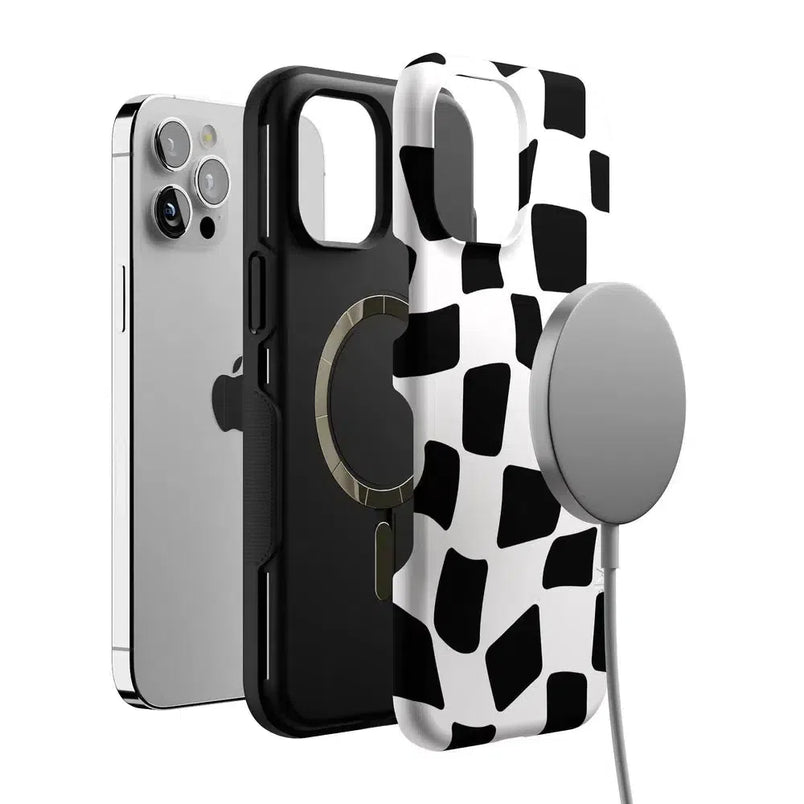 Funky Checkerboard | High Contrast Design Case Phone Case Casetry 