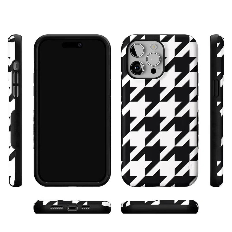 Houndstooth | High Contrast Design Case