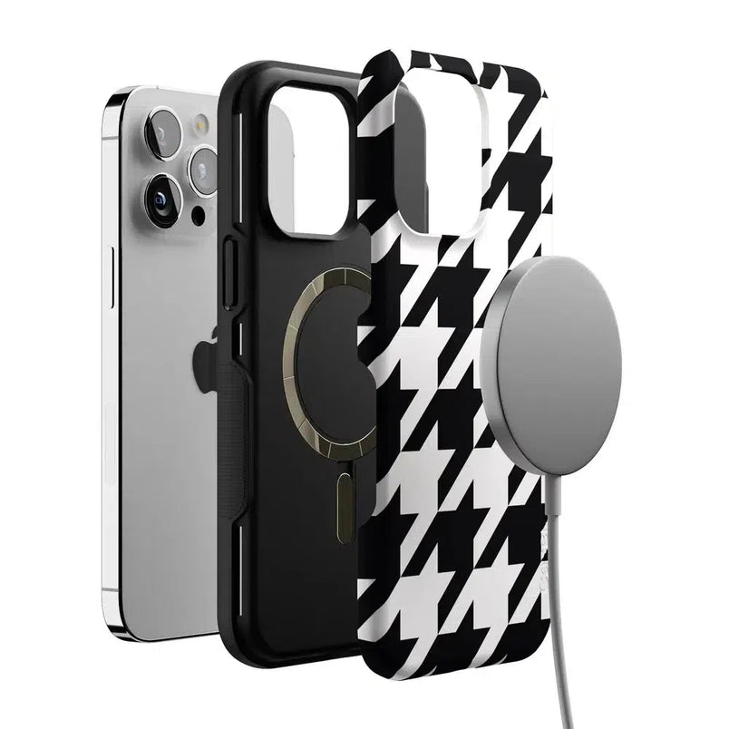 Houndstooth | High Contrast Design Case