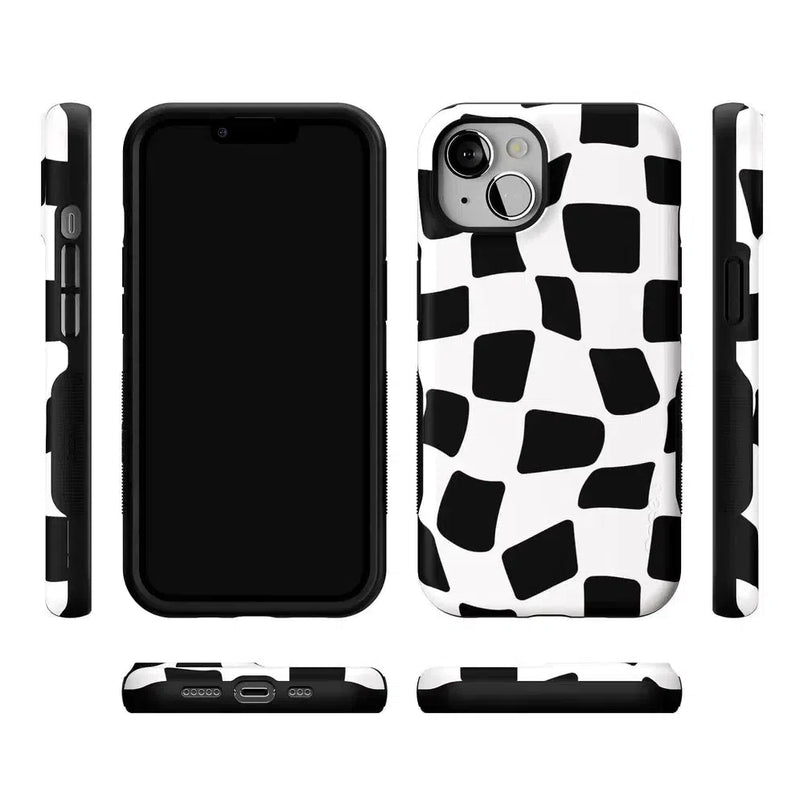 Funky Checkerboard | High Contrast Design Case Phone Case Casetry 