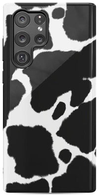 Current MOOd | Cow Print Samsung Case Samsung Case Casetry Galaxy S22 Ultra