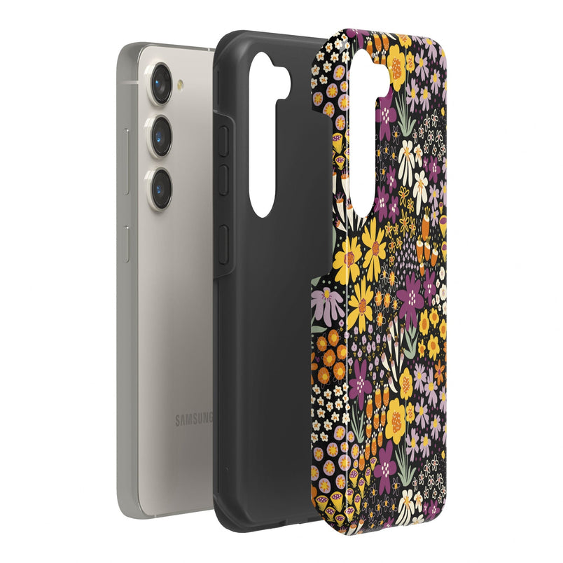 Falling for You | Plum Floral Samsung Case Samsung Case Casetry