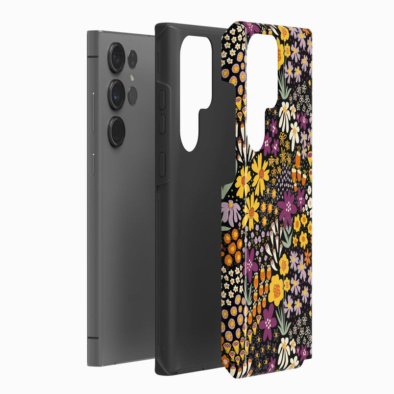 Falling for You | Plum Floral Samsung Case Samsung Case Casetry Galaxy S23 Ultra