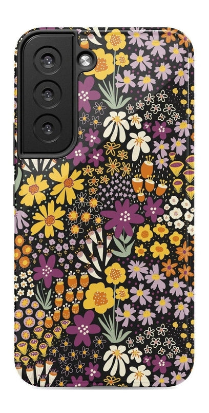 Falling for You | Plum Floral Samsung Case Samsung Case Casetry Galaxy S22