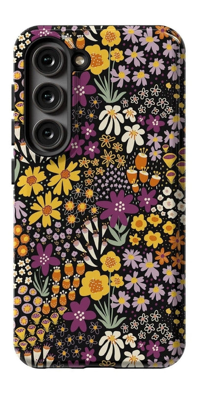 Falling for You | Plum Floral Samsung Case Samsung Case Casetry Galaxy S23