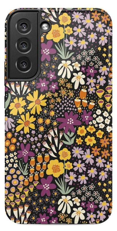 Falling for You | Plum Floral Samsung Case Samsung Case Casetry Galaxy S22 Plus