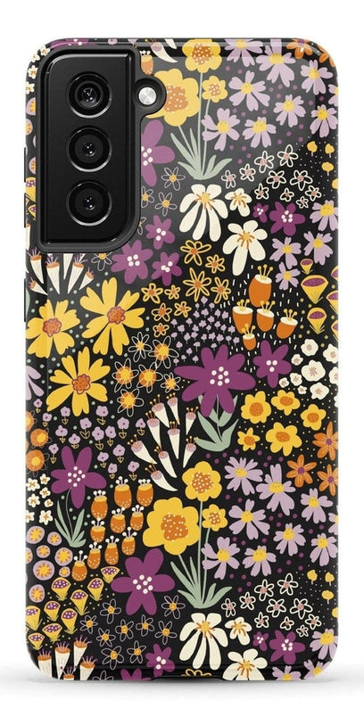 Falling for You | Plum Floral Samsung Case Samsung Case Casetry Galaxy S21