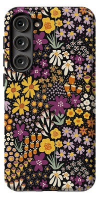 Falling for You | Plum Floral Samsung Case Samsung Case Casetry Galaxy S23 Plus