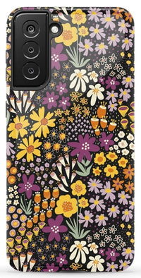 Falling for You | Plum Floral Samsung Case Samsung Case Casetry Galaxy S21 Plus