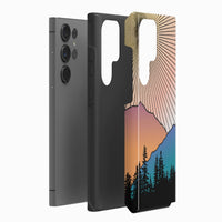 Golden Hour | Mountain Sunset Samsung Case Samsung Case Casetry