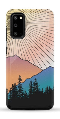Golden Hour | Mountain Sunset Samsung Case Samsung Case Casetry Galaxy S20