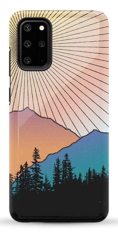 Golden Hour | Mountain Sunset Samsung Case Samsung Case Casetry Galaxy S20 Plus