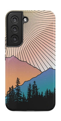 Golden Hour | Mountain Sunset Samsung Case Samsung Case Casetry Galaxy S22