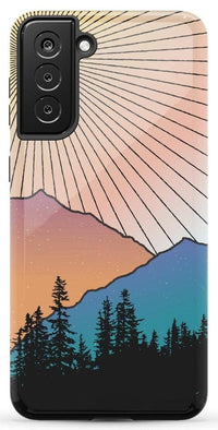 Golden Hour | Mountain Sunset Samsung Case