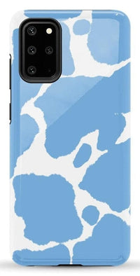 Current MOOd | Light Blue Cow Print Samsung Case Samsung Case Casetry Galaxy S20 Plus