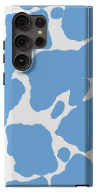 Current MOOd | Light Blue Cow Print Samsung Case Samsung Case Casetry Galaxy S22