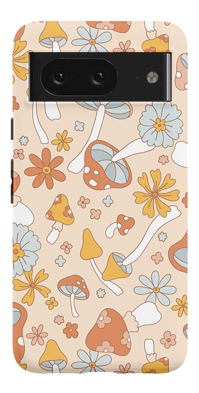 Mushroom Magic | Retro Floral Google Pixel Case Google Pixel Case Casetry Essential Google Pixel 8 