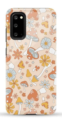 Mushroom Magic | Retro Floral Samsung Case Samsung Case Casetry Galaxy S20