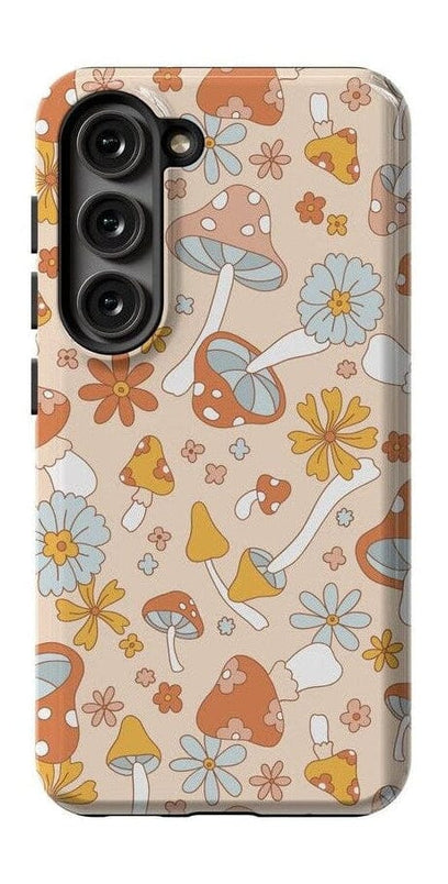Mushroom Magic | Retro Floral Samsung Case Samsung Case Casetry Galaxy S22 Ultra