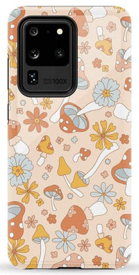 Mushroom Magic | Retro Floral Samsung Case Samsung Case Casetry Galaxy S20 Ultra