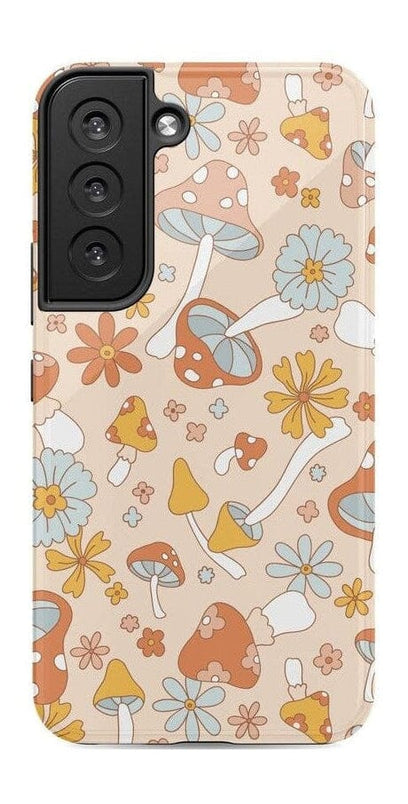 Mushroom Magic | Retro Floral Samsung Case Samsung Case Casetry Galaxy S23