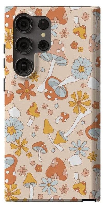Mushroom Magic | Retro Floral Samsung Case Samsung Case Casetry Galaxy S22