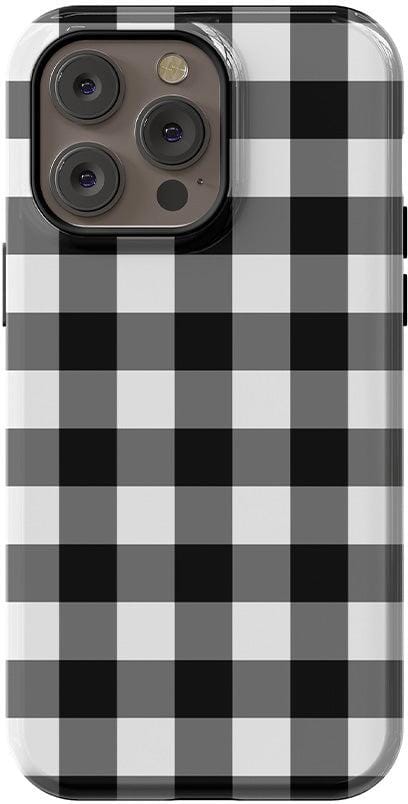 Check Me Out | Checkerboard Case iPhone Case get.casely Essential + MagSafe® iPhone 14 Pro Max 