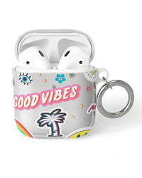AirPods Case SHOPSTORM_HIDDEN_PRODUCT Casely Club Stuck on U Festival Sticker AirPods Case 