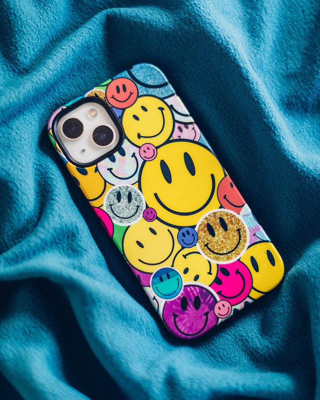 All Smiles | Smiley Face Sticker Case iPhone Case get.casely