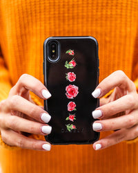 Accept the Rose | Blooming Red Rose Floral Case iPhone Case get.casely 