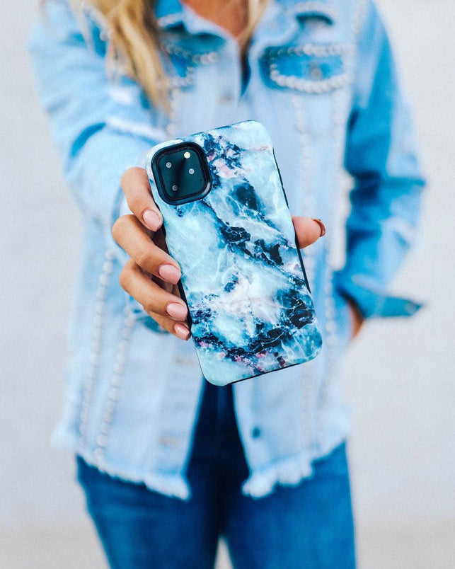 Deep Sea | Blue Marble Case iPhone Case get.casely