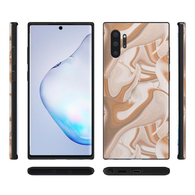 Caramel Delight | Marble Swirl Samsung Case Samsung Case get.casely 