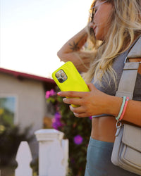 Chartreuse Days | Solid Neon Yellow Case iPhone Case get.casely 