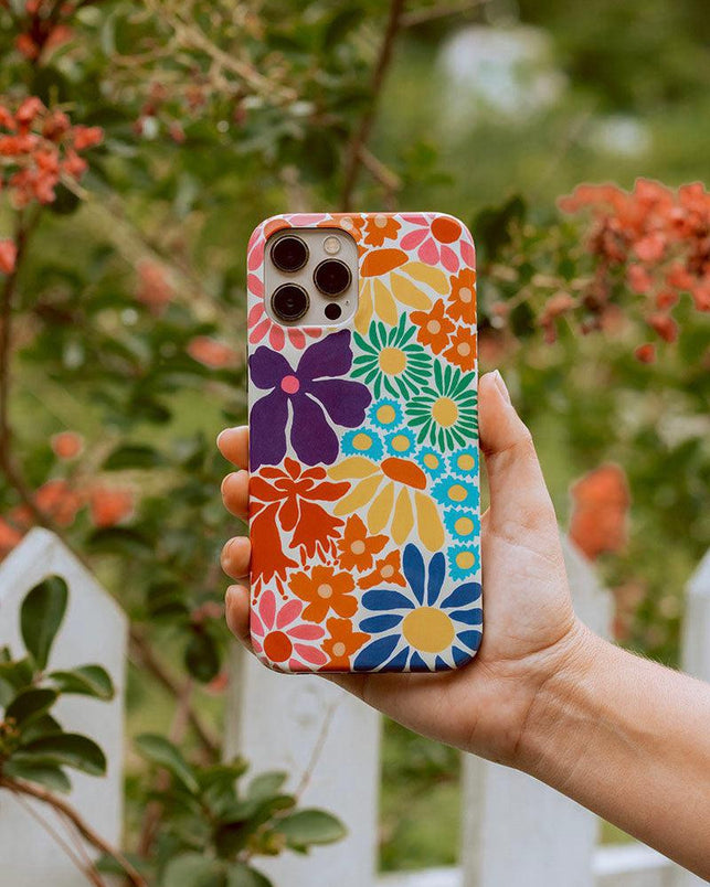 Flower Patch | Multi-Color Floral Case iPhone Case get.casely